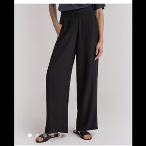 Grana Silk Wide Leg Racer Pants